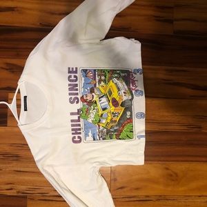 Long sleeve brandy Melville “chill since” top